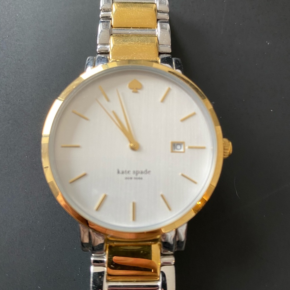Kate spade gold and silver watch